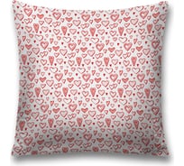 Декоративная наволочка JoyArty Разные сердца чехол на молнии, 45x45 см sl_422642