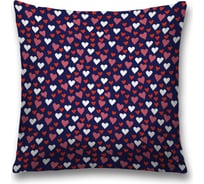 Декоративная наволочка JoyArty Снегопад из сердец чехол на молнии, 45x45 см sl_422628