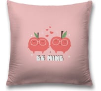 Декоративная наволочка JoyArty Счастливые яблочки чехол на молнии, 45x45 см sl_422680