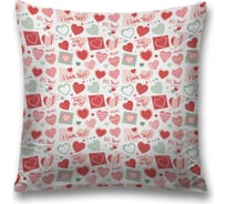 Декоративная наволочка JoyArty Я люблю тебя чехол на молнии, 45x45 см sl_422631