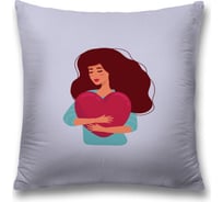 Декоративная наволочка JoyArty Обнимая сердце чехол на молнии, 45x45 см sl_422696