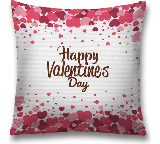 Декоративная наволочка JoyArty День святого Валентина чехол на молнии, 45x45 см sl_422627 1