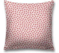 Наволочка декоративная "Pink heart" чехол на молнии, 45x45 см JOYARTY sl_422650