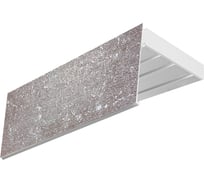 Карниз Эскар эконом+ в сборе 3-х рядный, палермо, 7 см, 3,0 м, 150430300