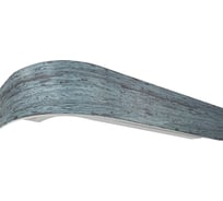 Карниз Эскар классика в сборе 2-х рядный, голубое дерево, 7 см, 2,0 м, 131440200