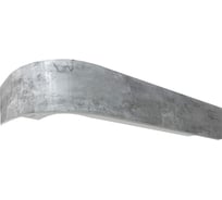 Карниз Эскар классика в сборе 2-х рядный, туман, 7 см, 2,6 м, 133440260