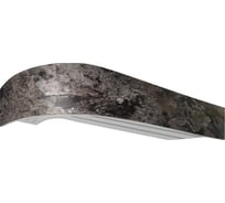 Карниз Эскар классика в сборе 3-х рядный, мармарос тауп, 7 см, 1,8 м, 146450180