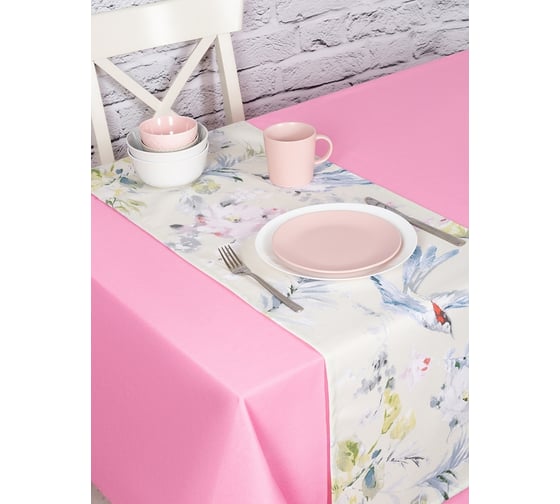 Кухонная дорожка-скатерть на стол Altali 1 шт., 40x140 см, коллекция райский сад 798-1921/2