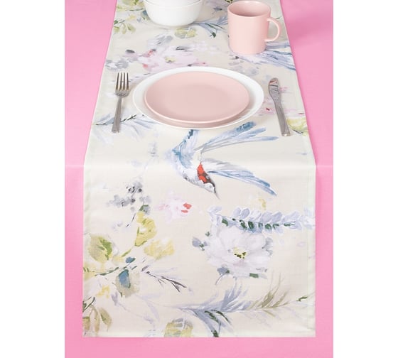 Кухонная дорожка-скатерть на стол Altali 1 шт., 40x140 см, коллекция райский сад 798-1921/2