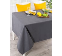Кухонная скатерть на стол Altali, прямоугольная, однотонная, 132x170 см, коллекция Антрацит 732-Z754/2