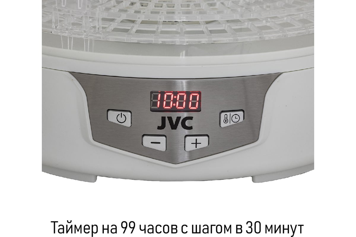 Сушилки для овощей и фруктов jvc. Сушилка для овощей и фруктов JVC JK-fd751.