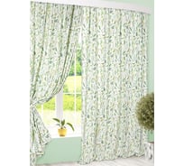 Комплект интерьерных штор для гостиной, спальни, кухни Altali 2 шт., 150x270 см, коллекция хвоя 175-3047/1