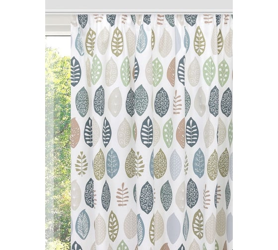 Комплект интерьерных штор для гостиной, спальни, кухни Altali 2 шт., 150x270 см, коллекция эннеди 175-2150/1