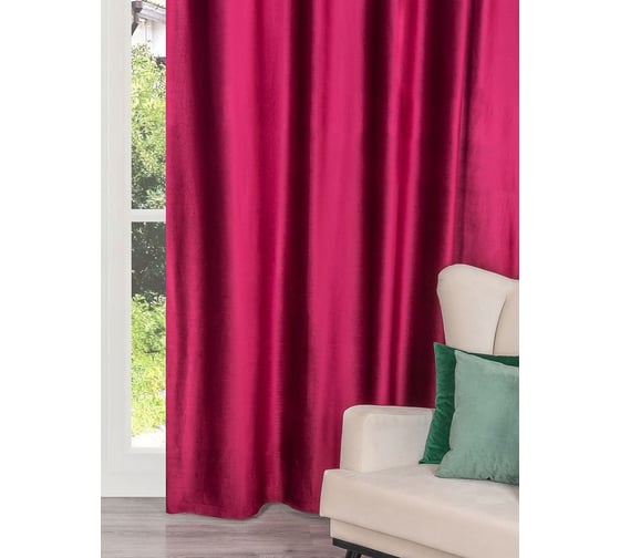 Интерьерная штора из бархата для гостиной, спальни Altali 200x270 см, коллекция кьянти 899-5018/08
