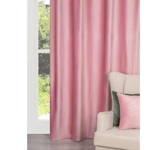 Интерьерная штора из бархата для гостиной, спальни Altali 200x270 см, коллекция венеция 899-5018/05