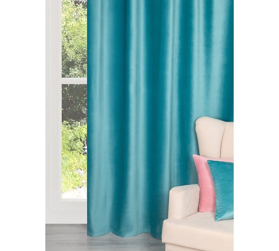 Интерьерная штора из бархата для гостиной, спальни Altali 200x270 см, коллекция адриатик 899-5018/85