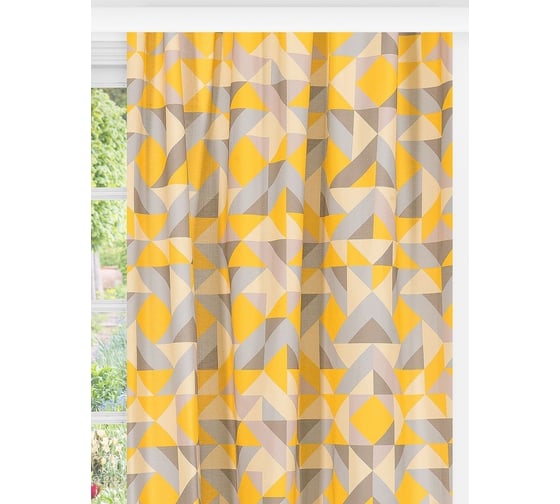 Комплект коротких штор для кухни с подхватами Altali 2 шт., 136x180 см, коллекция кордильеры 108-2143/1