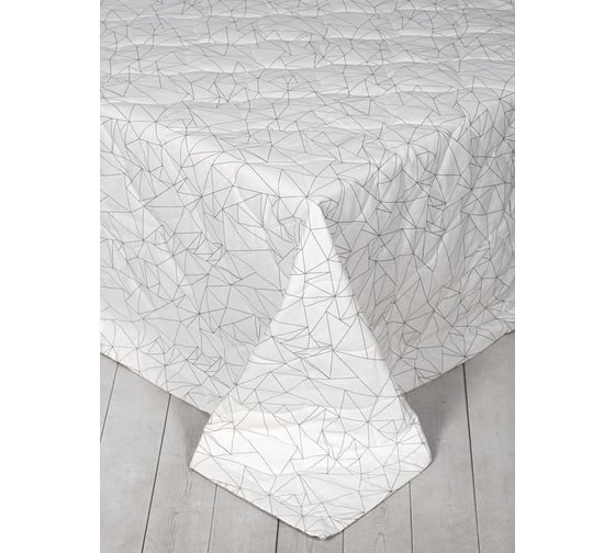 Двуспальное покрывало на диван или кровать Altali стеганое, трехслойное, 240x260 см, коллекция оригами 757-3019/1