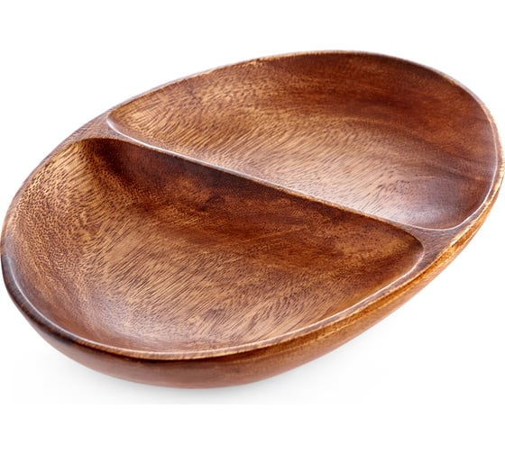 Блюдо Walmer ORGANIC овальное, 2 отделения, 26x18 см W37000924 1