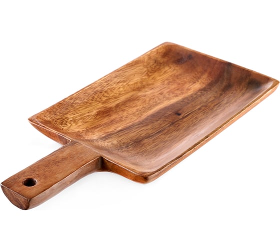 Блюдо Walmer ORGANIC прямоугольное, с ручкой, 30x15 см W37000928