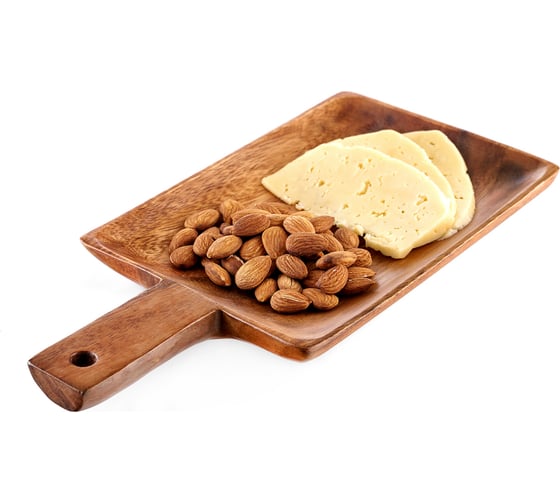 Блюдо Walmer ORGANIC прямоугольное, с ручкой, 30x15 см W37000928