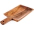 Блюдо Walmer ORGANIC прямоугольное, с ручкой, 30x15 см W37000928 1