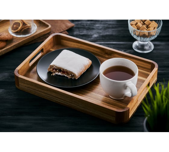 Сервировочный поднос Walmer ORGANIC 38x26x5 см W37000887