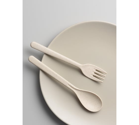 Контейнер для еды с приборами SHINY KITCHEN 50342