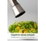 Прозрачный набор мельниц для специй SHINY KITCHEN 2 шт., 180 мл J0100 6