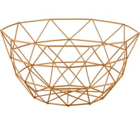 Фруктовница SHINY KITCHEN золото J0072