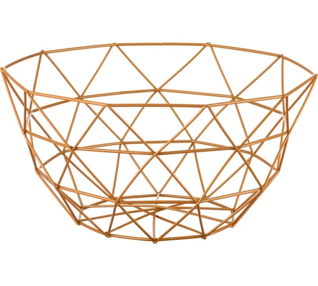 Фруктовница SHINY KITCHEN золото J0072