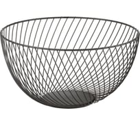 Фруктовница SHINY KITCHEN черная J0041