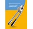 Ручная чеснокодавка из нержавеющей стали SHINY KITCHEN A1901 5