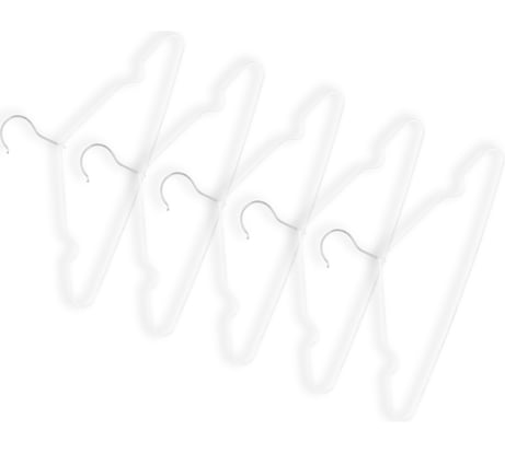 Набор вешалок плечиков Butler 004.03 5 шт, металлические с ПВХ 115632