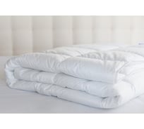 Стеганое одеяло Мягкий сон cotton downflex night aura 205x172 см, белое ОЛ_NA-2502у