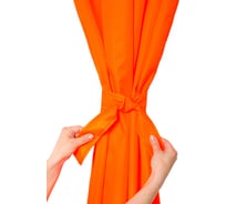 Уличная штора Tplus на люверсах 2200x1430 мм оксфорд 240, оранжевый  T021491