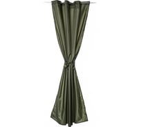 Уличная штора Tplus на люверсах 2200x1430 мм оксфорд 210, олива  T021498