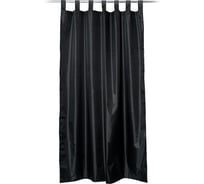 Уличная штора Tplus на петлях с липучками 2500x1430 мм оксфорд 240, чёрный T021824