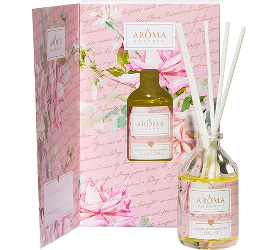 Диффузор-открытка AromaHarmony I LOVE YOU 50 мл АН20314 1