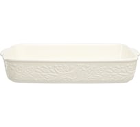 Блюдо для запекания Liberty Jones Birds of Paradise, 42x27 см, кремовое LJ0000132