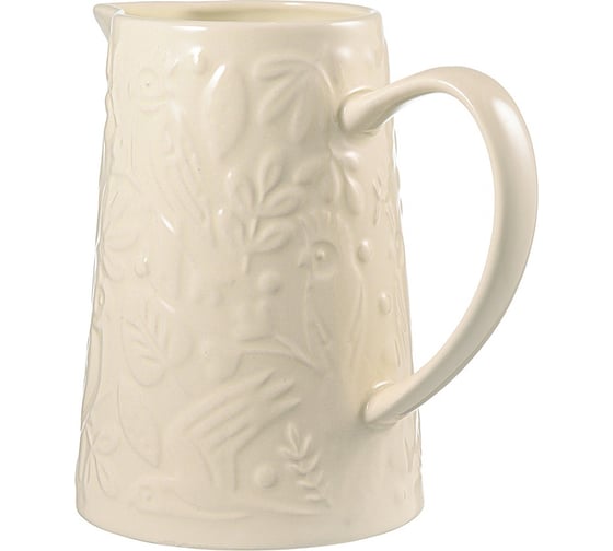 Кувшин Liberty Jones Birds of Paradise, 980 мл, кремовый CZ-LJ-JG-CR-980