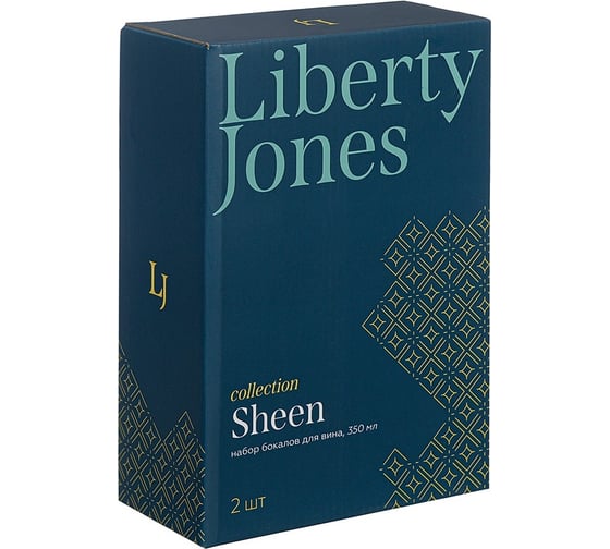 Набор бокалов для вина Liberty Jones Sheen, 350 мл, 2 шт. PS_LJ_SN_WWGLS350_2