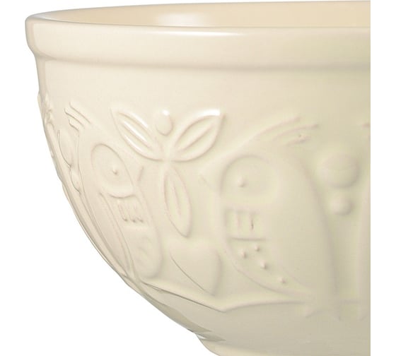 Миска для смешивания Liberty Jones Birds of Paradise, 1,5 л, кремовая CZ-LJ-MBW-CR-1.5