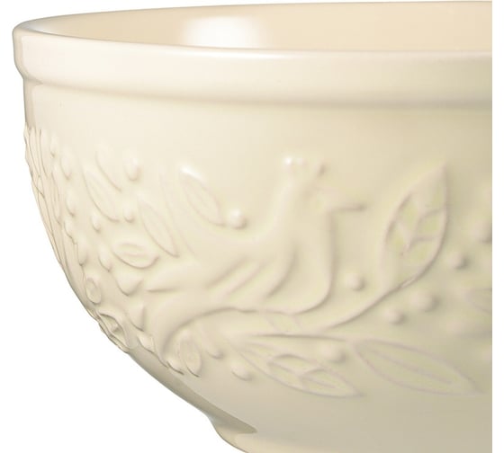 Миска для смешивания Liberty Jones Birds of Paradise, 2,6 л, кремовая CZ-LJ-MBW-CR-2.6