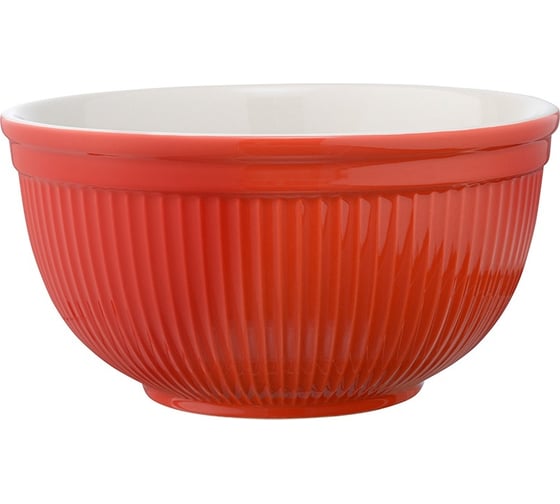 Миска Liberty Jones Soft Ripples, 3 л, красная LJ000071
