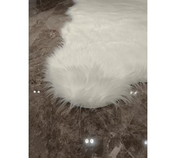 Коврик Bestfix DLS-1 белый снег 154697