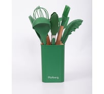 Набор кухонных принадлежностей Ridberg 12 шт., зеленый 1211319