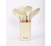 Набор кухонных принадлежностей Ridberg 12 шт., белый 1211316