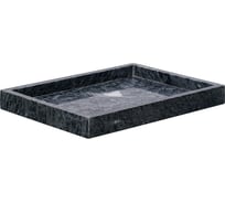Поднос Bergenson Bjorn Marm, 28x20 см, черный мрамор BB000087