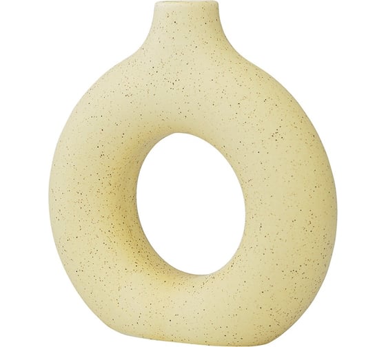 Ваза Bergenson Bjorn Rund, 14,3 см, бежевая BB000094